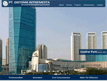 Tablet Screenshot of gistama.com